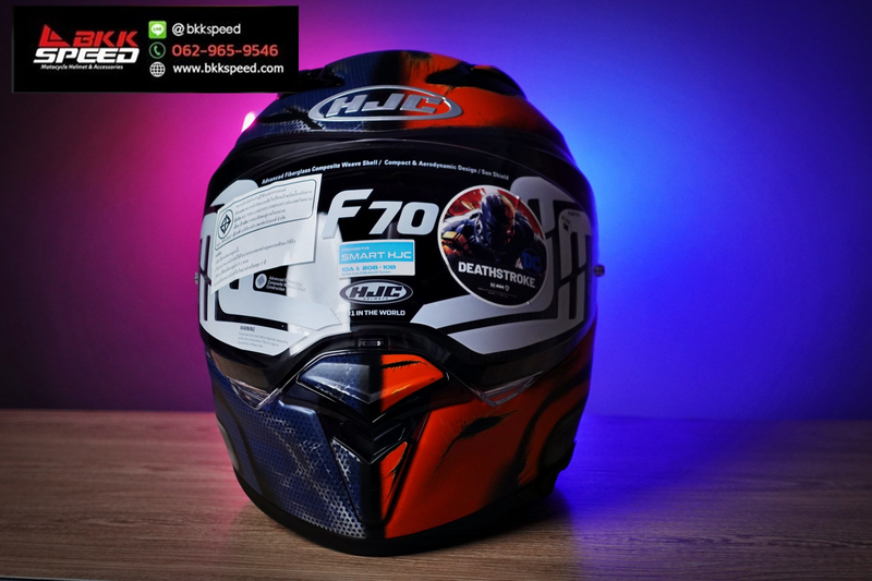 hjc f70 deathstroke